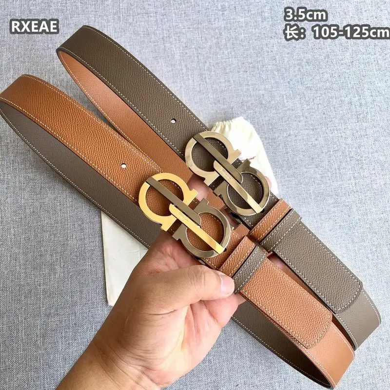 Ferragamo belt 35mmX105-125cm 8L124